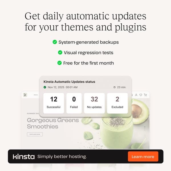 Kinsta ad · BetterYourAds reference library